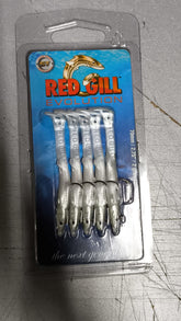 Red Gill 70mm 2 gr Silver White Silikon Yem